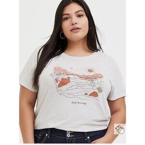Torrid plus size 'Desert dreaming' tee size 1
